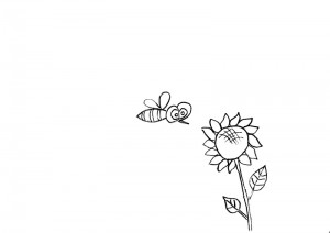 медведская-александра-9-лет-подсолнух-и-пчелка